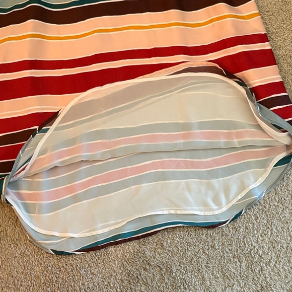 LOFT Pastel Striped Sleeveless Top - Picture 7 of 11